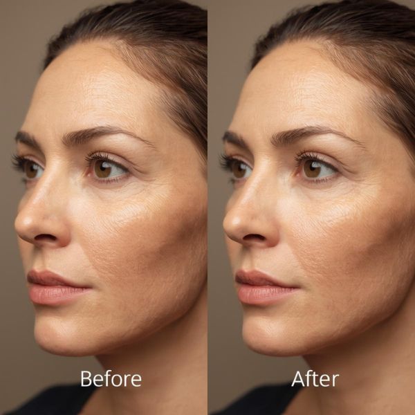 Botox Before and After Natural Medical Result